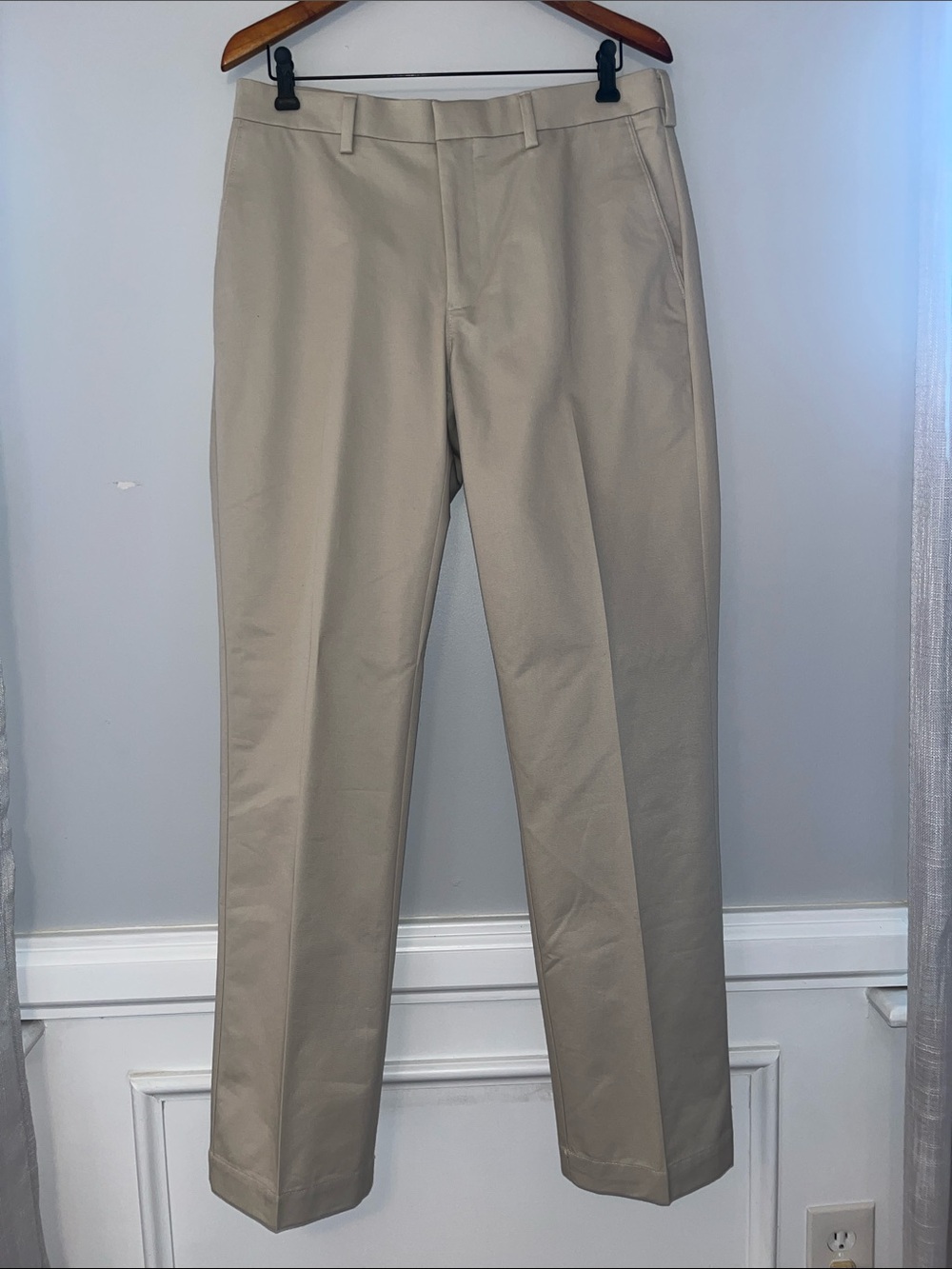 Men's Classic Straight Dress Pants - Beige